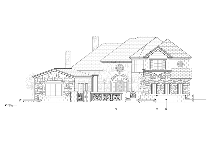 Floor plans of custom home built by Chris O'Grady as Director of Construction at Grady O Grady